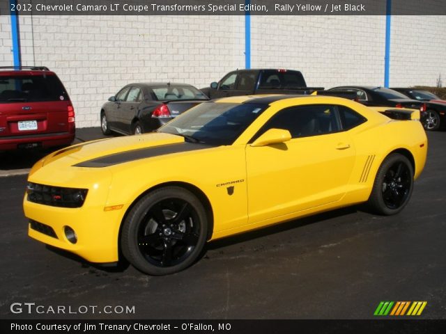 2012 Chevrolet Camaro LT Coupe Transformers Special Edition in Rally Yellow