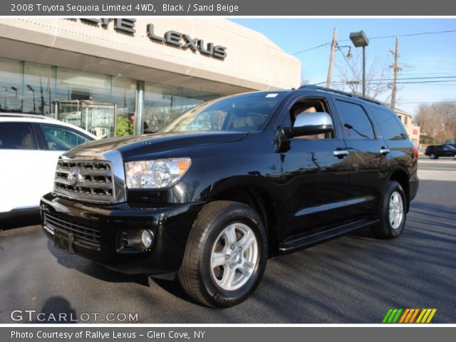2008 Toyota Sequoia Limited 4WD in Black
