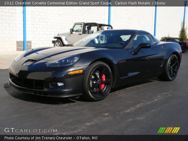 2012 Chevrolet Corvette Centennial Edition Grand Sport Coupe in Carbon Flash Metallic