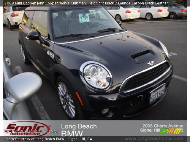 2009 Mini Cooper John Cooper Works Clubman in Midnight Black