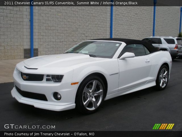 2011 Chevrolet Camaro SS/RS Convertible in Summit White