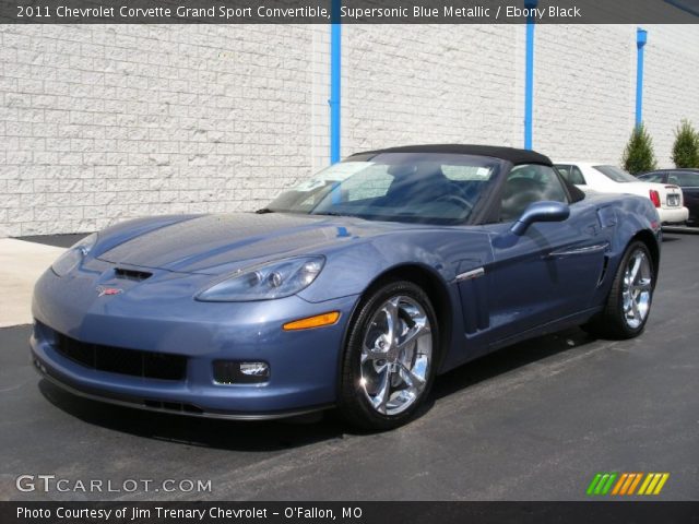 2011 Chevrolet Corvette Grand Sport Convertible in Supersonic Blue Metallic