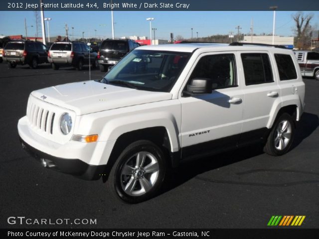 2012 Jeep Patriot Latitude 4x4 in Bright White