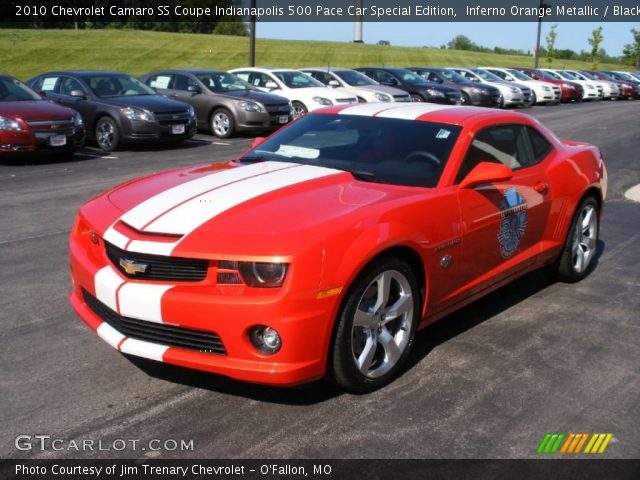 2010 Chevrolet Camaro SS Coupe Indianapolis 500 Pace Car Special Edition in Inferno Orange Metallic