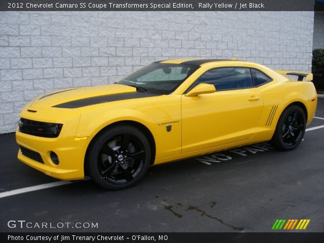 2012 Chevrolet Camaro SS Coupe Transformers Special Edition in Rally Yellow
