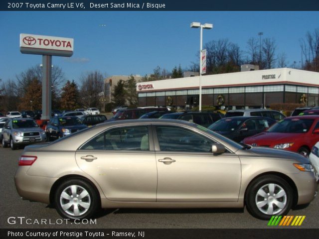 2007 Toyota Camry LE V6 in Desert Sand Mica