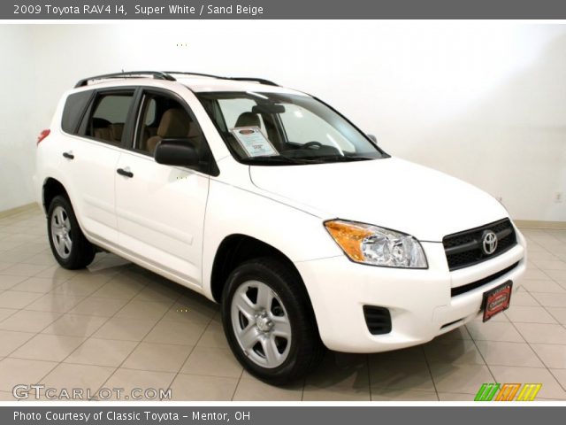 2009 Toyota RAV4 I4 in Super White