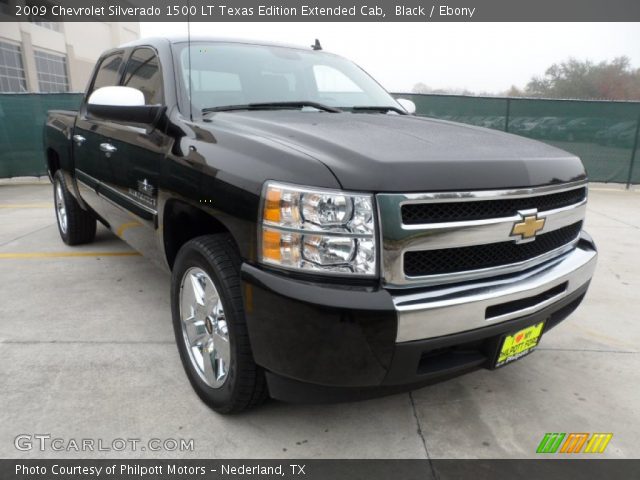 2009 Chevrolet Silverado 1500 LT Texas Edition Extended Cab in Black