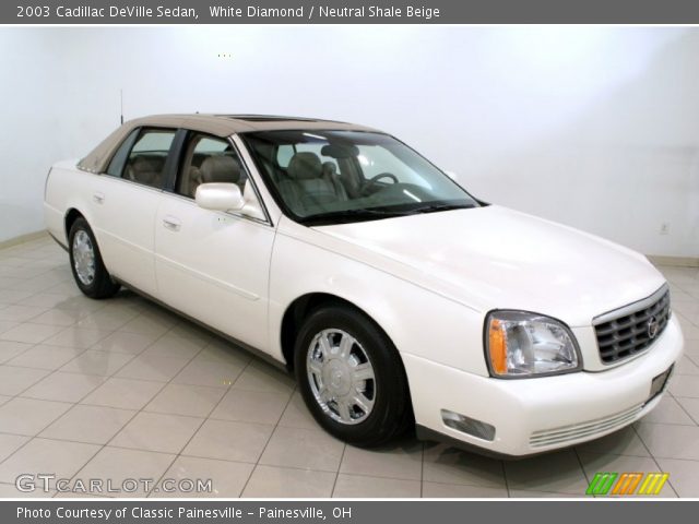 2003 Cadillac DeVille Sedan in White Diamond