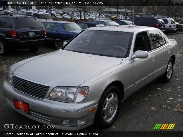 2000 Lexus LS 400 Platinum Series in Millenium Silver