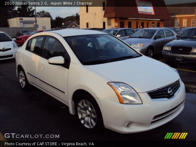 2010 Nissan Sentra 2.0 in Aspen White