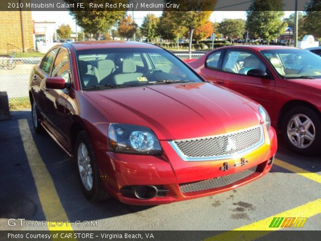 2010 Mitsubishi Galant FE in Rave Red Pearl