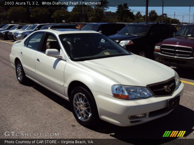 2003 Acura TL 3.2 in White Diamond Pearl