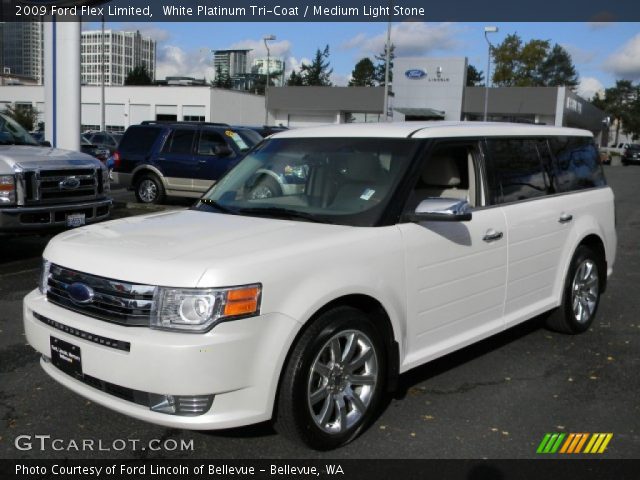 2009 Ford Flex Limited in White Platinum Tri-Coat