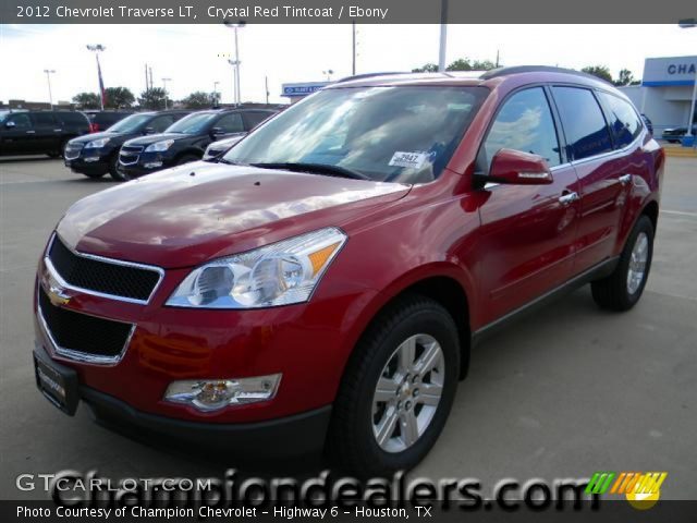 2012 Chevrolet Traverse LT in Crystal Red Tintcoat