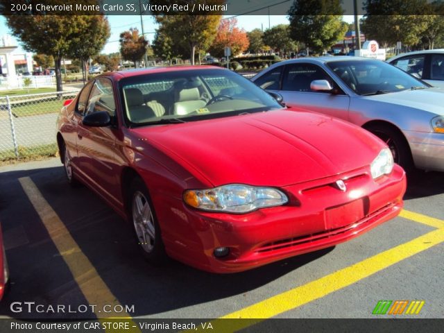 2004 Chevrolet Monte Carlo SS in Victory Red