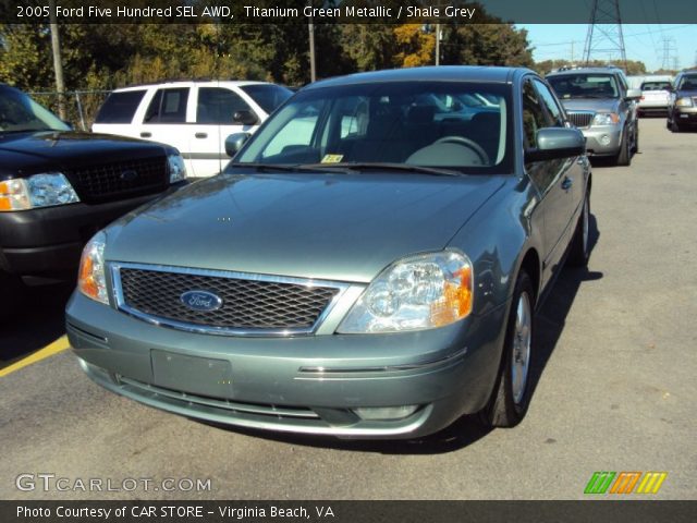 2005 Ford Five Hundred SEL AWD in Titanium Green Metallic