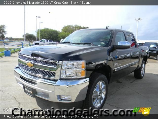 2012 Chevrolet Silverado 1500 LT Crew Cab in Black