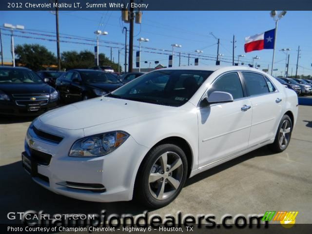 2012 Chevrolet Malibu LT in Summit White