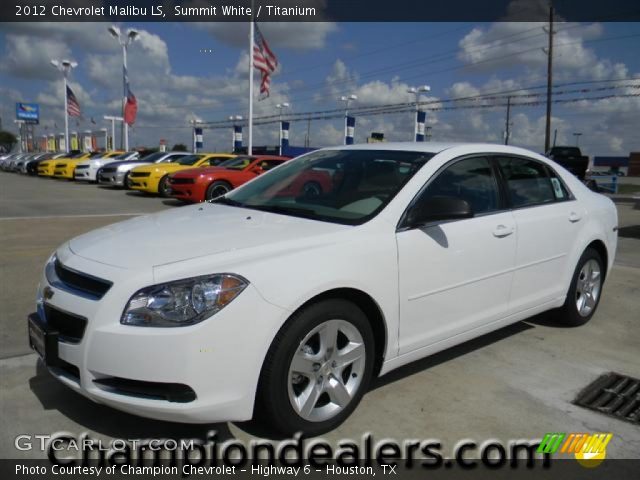 2012 Chevrolet Malibu LS in Summit White