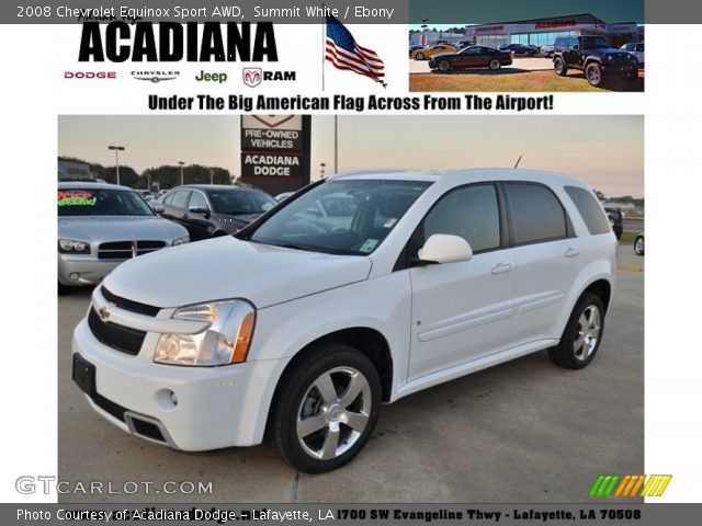 2008 Chevrolet Equinox Sport AWD in Summit White