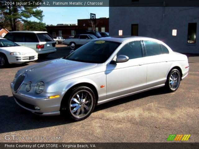 2004 Jaguar S-Type 4.2 in Platinum Metallic