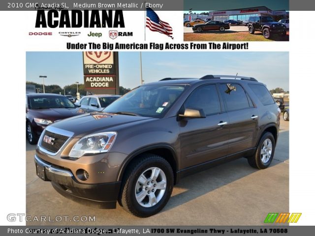 2010 GMC Acadia SL in Medium Brown Metallic