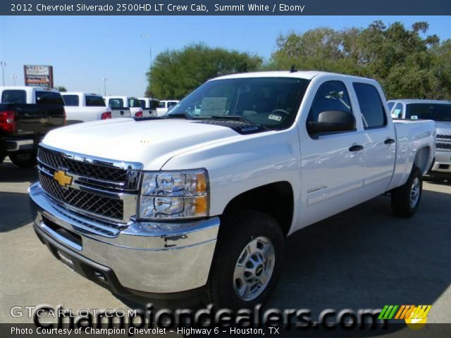 2012 Chevrolet Silverado 2500HD LT Crew Cab in Summit White