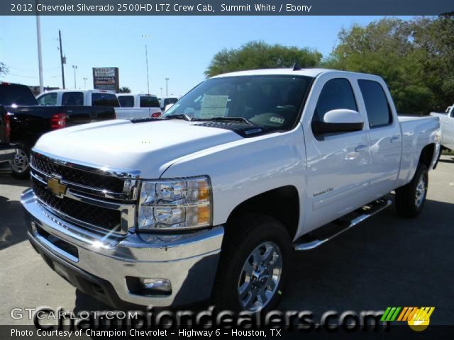 2012 Chevrolet Silverado 2500HD LTZ Crew Cab in Summit White