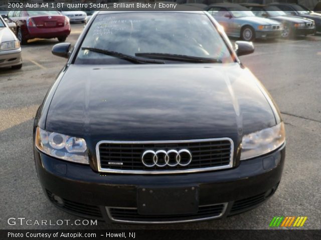 2002 Audi A4 1.8T quattro Sedan in Brilliant Black