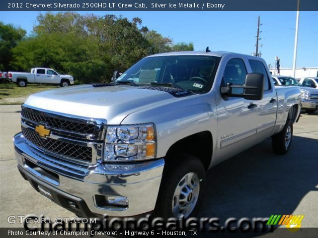 2012 Chevrolet Silverado 2500HD LT Crew Cab in Silver Ice Metallic