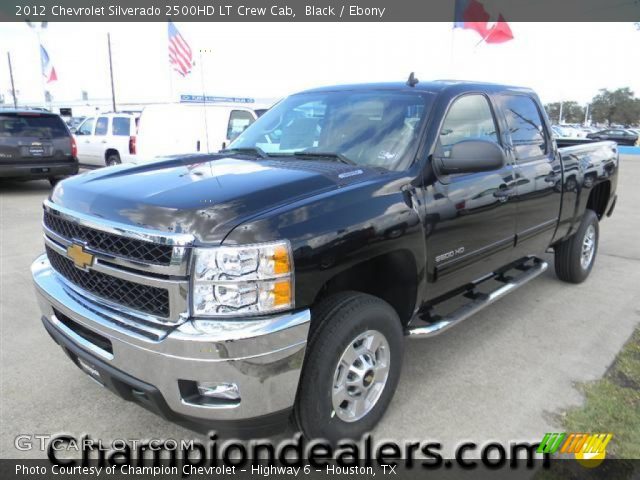 2012 Chevrolet Silverado 2500HD LT Crew Cab in Black