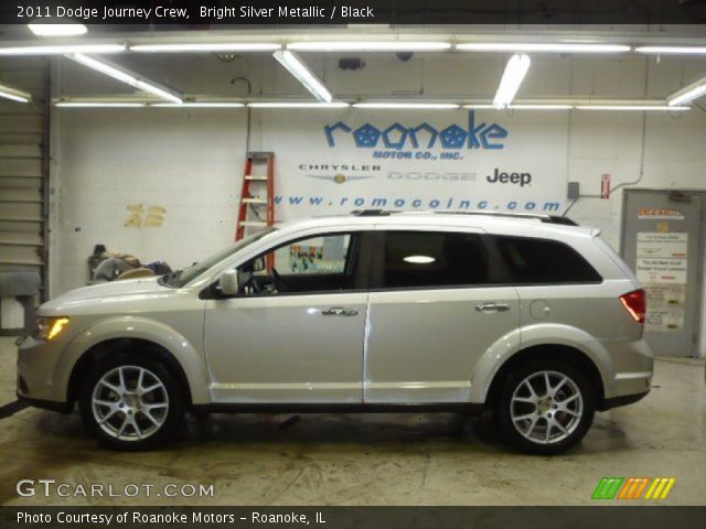 2011 Dodge Journey Crew in Bright Silver Metallic