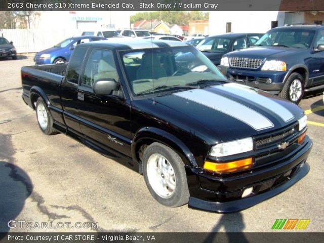 2003 Chevrolet S10 Xtreme Extended Cab in Black Onyx