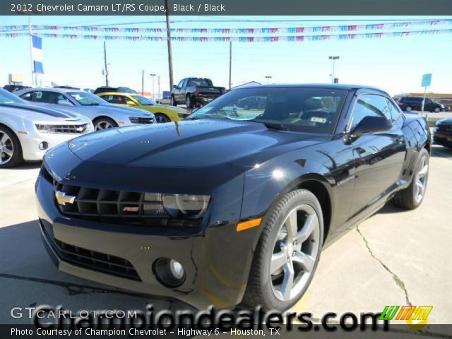 2012 Chevrolet Camaro LT/RS Coupe in Black