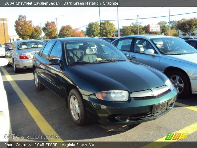 2004 Chevrolet Cavalier Sedan in Dark Green Metallic