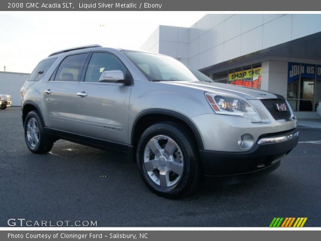 2008 GMC Acadia SLT in Liquid Silver Metallic