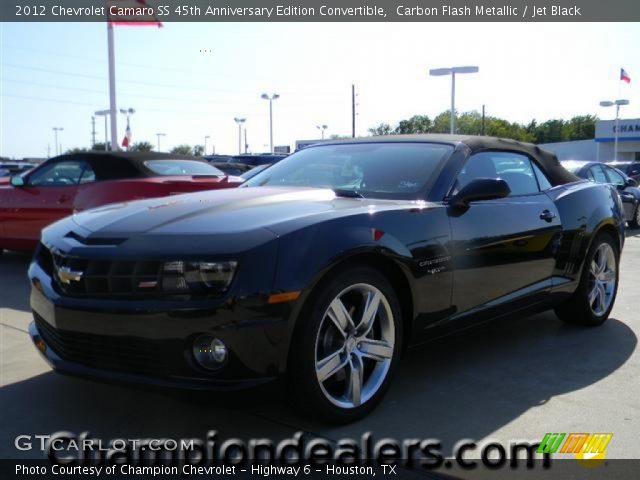 2012 Chevrolet Camaro SS 45th Anniversary Edition Convertible in Carbon Flash Metallic