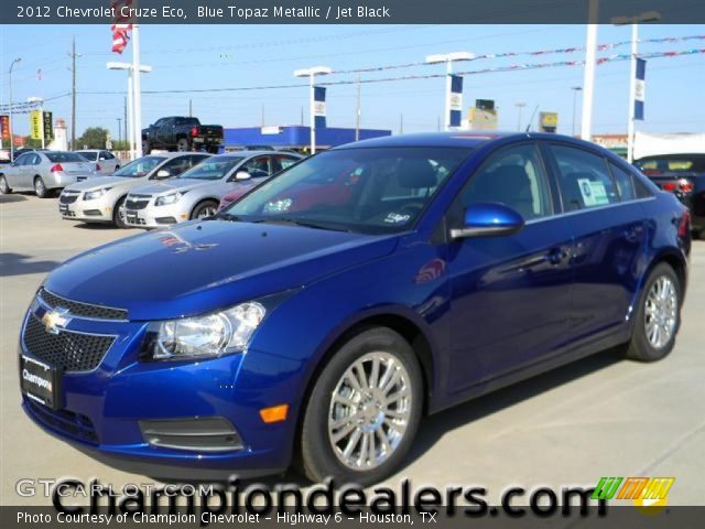 2012 Chevrolet Cruze Eco in Blue Topaz Metallic
