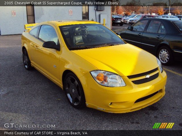 2005 Chevrolet Cobalt SS Supercharged Coupe in Rally Yellow
