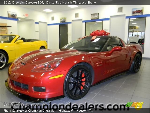 2012 Chevrolet Corvette Z06 in Crystal Red Metallic Tintcoat