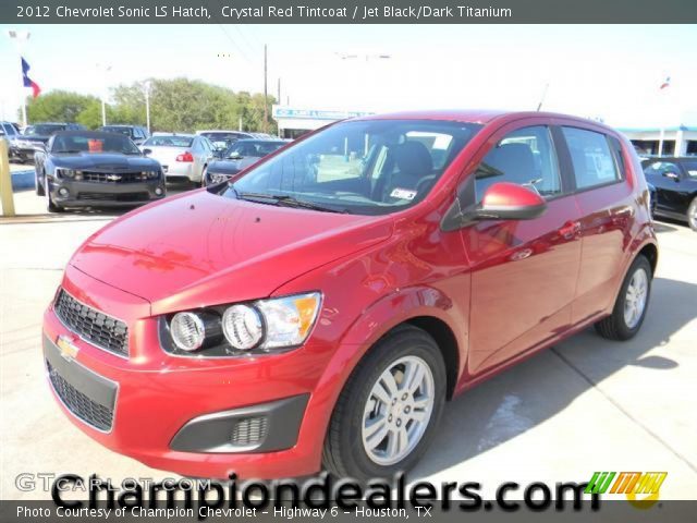 2012 Chevrolet Sonic LS Hatch in Crystal Red Tintcoat