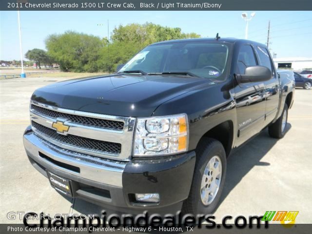 2011 Chevrolet Silverado 1500 LT Crew Cab in Black