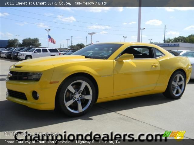 2011 Chevrolet Camaro SS/RS Coupe in Rally Yellow