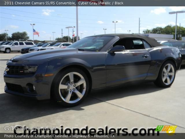 2011 Chevrolet Camaro SS/RS Convertible in Cyber Gray Metallic