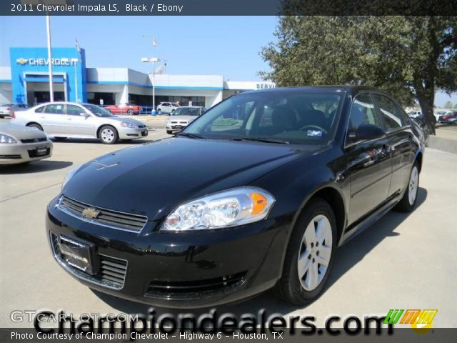 2011 Chevrolet Impala LS in Black