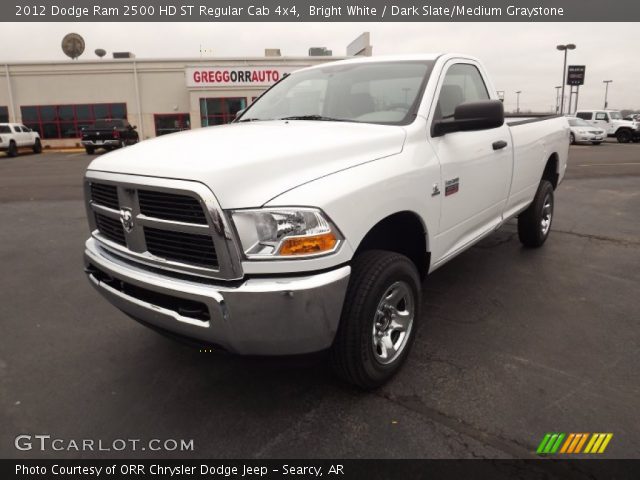 2012 Dodge Ram 2500 HD ST Regular Cab 4x4 in Bright White