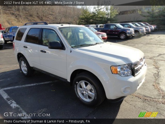 2012 Ford Escape XLT V6 4WD in White Suede