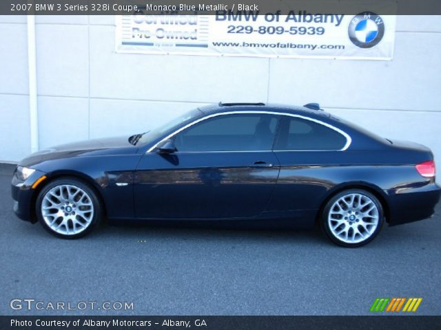 2007 BMW 3 Series 328i Coupe in Monaco Blue Metallic