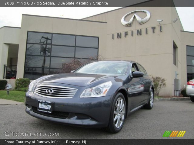 2009 Infiniti G 37 x S Sedan in Blue Slate Metallic